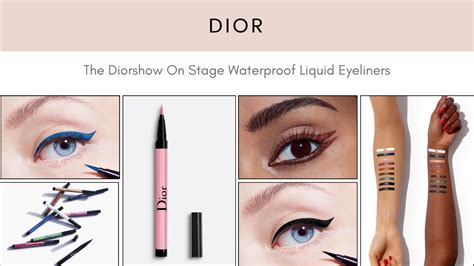 dior diorshow on stage liner|christian dior crayon eyeliner waterproof.